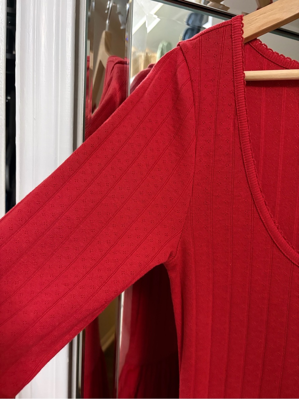 CHRISTY DAWN Ramona dress in crimson - Picture 14 of 15